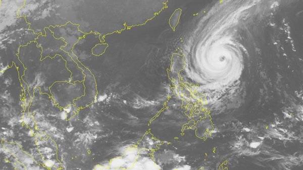 Hình ảnh bão Yutu nhìn từ vệ tinh Himawari ngày 28/10