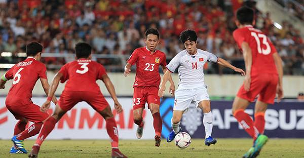 Công Phượng, Quang Hải ghi siêu phẩm, tuyển Việt Nam thắng đậm Lào với tỷ số 3 - 0