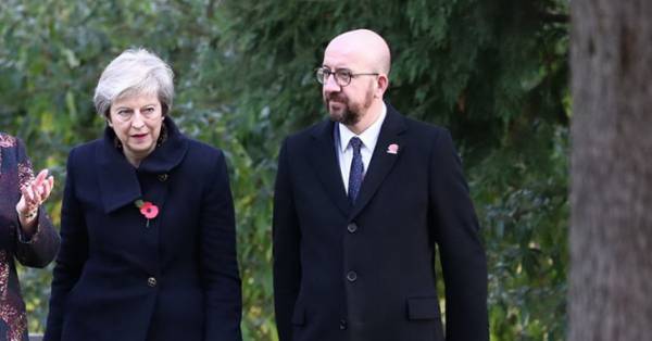 Thủ tướng Anh Theresa May và người đồng cấp Bỉ Charles Michel CHỤP TỪ PA