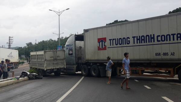 Hiện trường vụ tai nạn