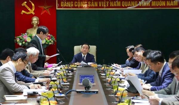 Bí thư Thành ủy Hà Nội Hoàng Trung Hải chủ trì hội nghị