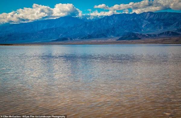 Hồ nước nên thơ đột nhiên xuất hiện ở Thung lũng Chết chỉ sau một ngày