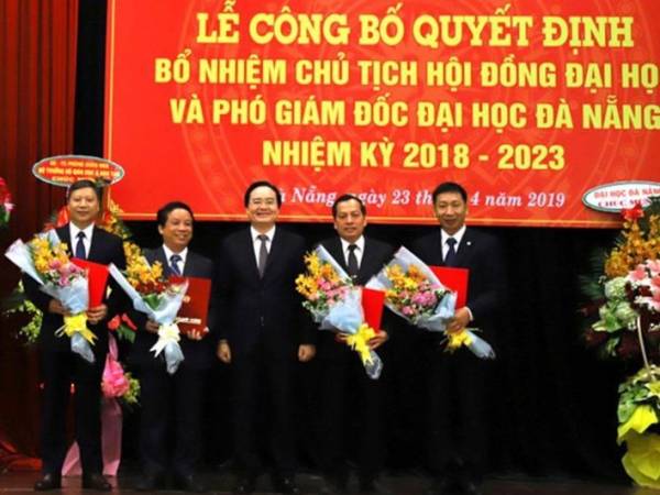 Bổ nhiệm Chủ tịch hội đồng trường của 2 đại học vùng