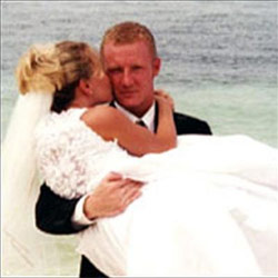 Đám cưới lãng mạn của vợ chồng Barber tại Bahamas