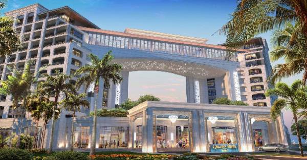 Thu trọn khung cảnh FLC Quảng Bình trong tầm mắt từ Sky Walk.