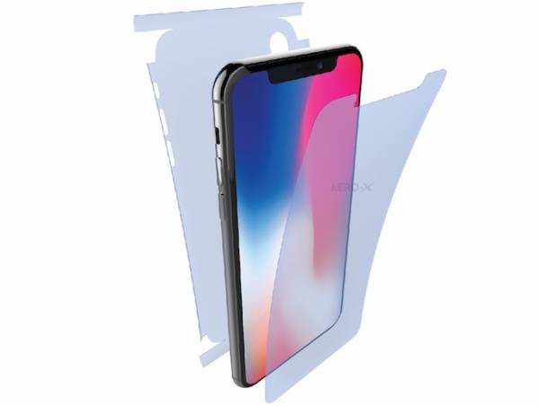  Miếng dán điện thoại Aero-X có khả năng tự làm lành các vết trầy xước.