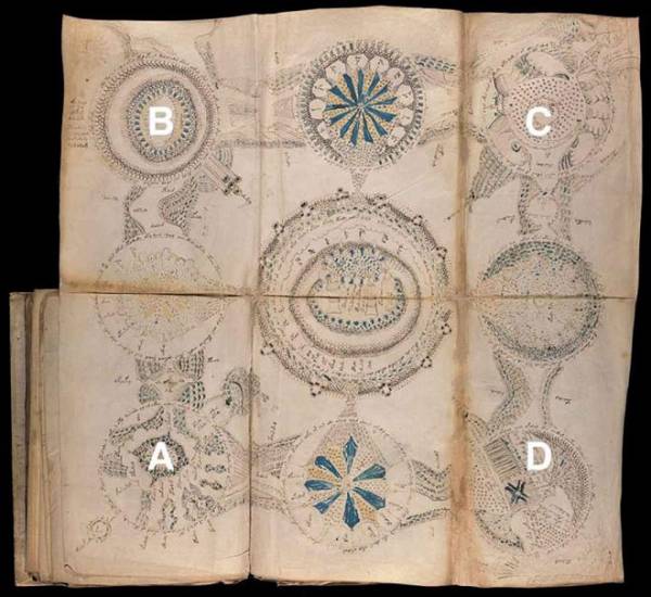 Voynich - văn bản chưa từng được giải mã trong khoảng 600 năm qua ẢNH: UNIVERSITY OF BRISTOL