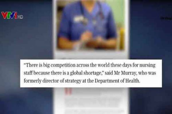 Nhiều cơ hội việc làm cho lao động y tá, điều dưỡng tại châu Á