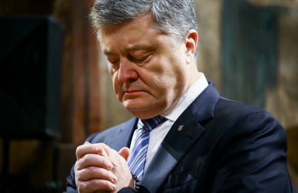Tổng thống Ukraine Poroshenko.