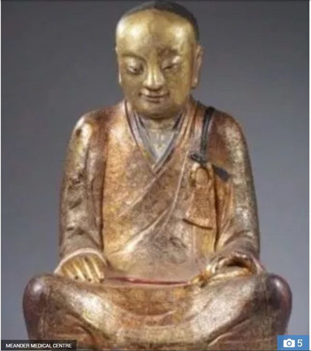 Sau khi tiến hành quét pho tượng Phật Phật 1.000 năm tuổi chứa xác ướp thiền sư Trung Quốc có tên Zhanggong Liuquan. Thiền sư này qua đời vào năm 1100.