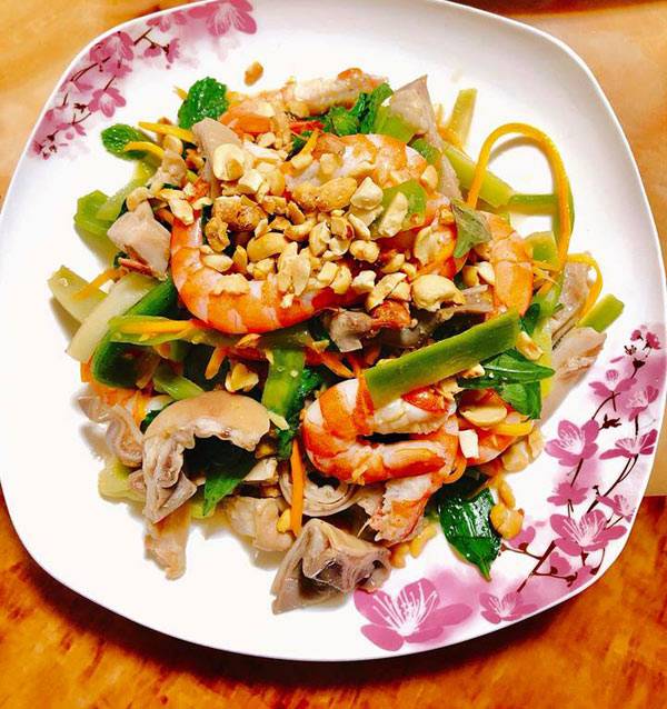 Hướng dẫn cách nộm rau tiến vua giòn ngon tại nhà