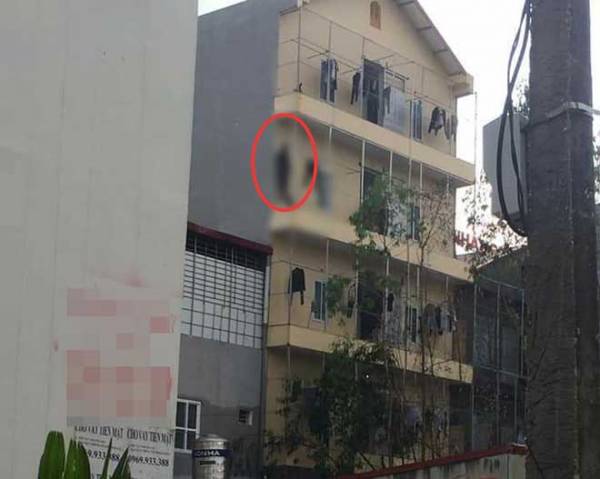 Hiện trường khu trọ nơi xảy ra sự việc.