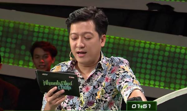 Trường Giang là gương mặt quen thuộc khi đảm nhận vai trò MC của nhiều gameshow ẢNH: CHỤP MÀN HÌNH
