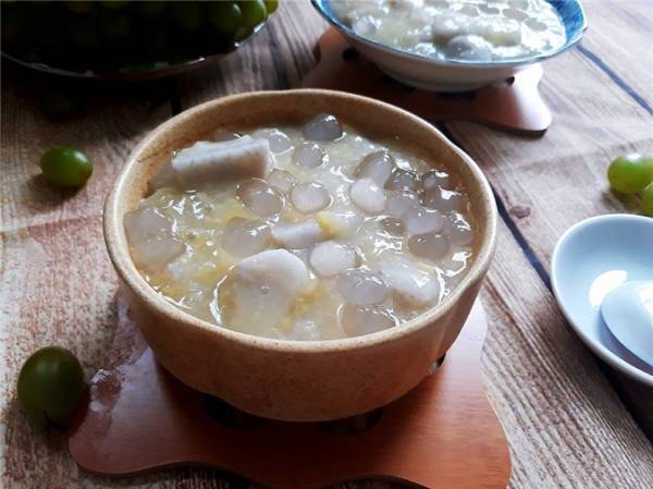 Cách nấu món chè đậu xanh khoai sọ