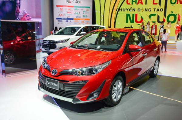 Toyota Vios đang là chiếc ô tô bán chạy nhất thị trường Việt trong nửa đầu năm 2019.
