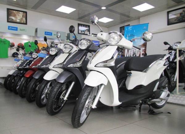 Tại nhiều đại lý xe máy thời gian qua đìu hiu vắng khách (ảnh minh họa)