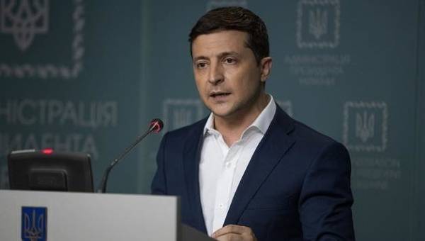 Tổng thống Ukraine Volodymyr Zelensky.