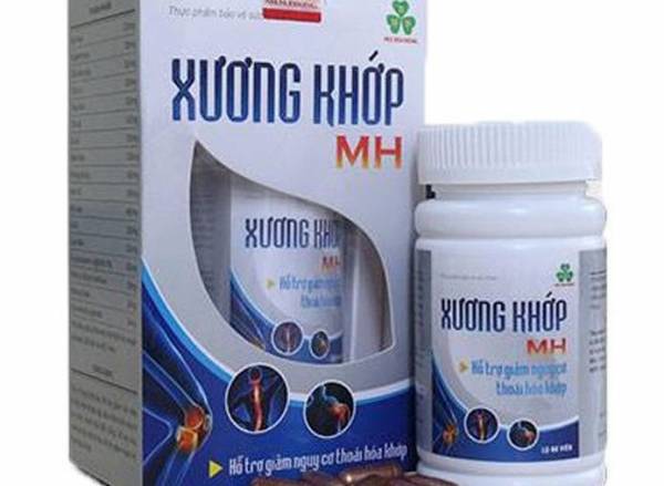 Thực phẩm bảo vệ sức khỏe Xương khớp MH vi phạm quy định về quảng cáo trên một số trang web