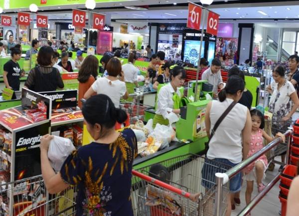 Doanh thu từ thực phẩm tại siêu thị ngày càng tăng