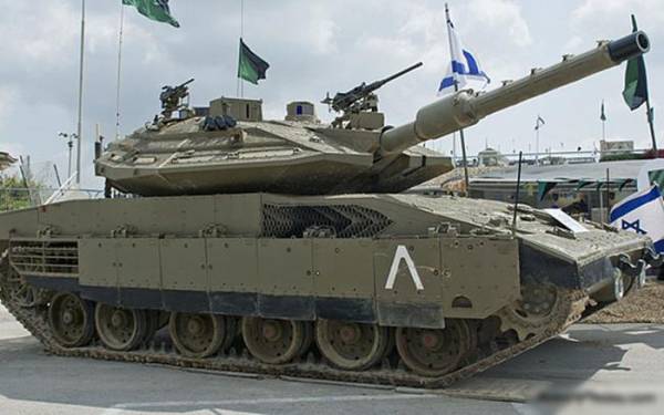 Xe tăng chiến đấu chủ lực Merkava do Israel sản xuất. Ảnh: Military Today.