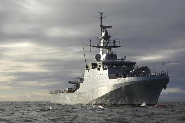 Tàu vừa được đưa vào biên chế hải quân Anh vào tháng 4/2018. Cảng nhà của HMS Forth là Portsmouth. Ảnh: Hải quân Anh.