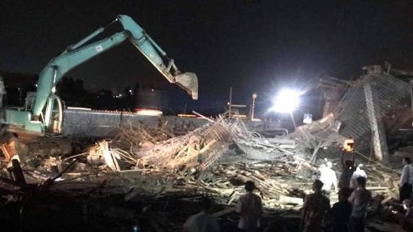 Nơi xảy ra tai nạn là công trình xây dựng trái phép