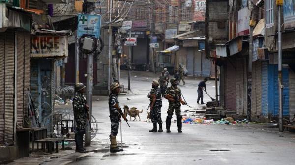 Khu vực Kashmir đang tranh chấp giữa Pakistan và Ấn Độ.