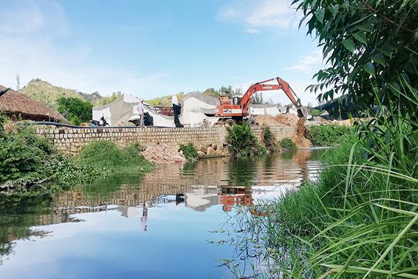 I-Resort Nha Trang công khai đổ đất lấn sông: Tổ liên ngành kết luận ‘không có’