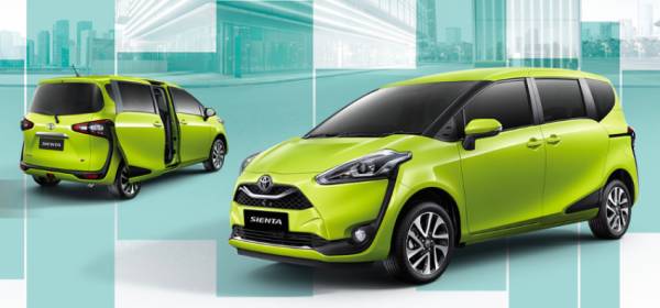 Bản nâng cấp của mẫu MPV cỡ nhỏ Toyota Sienta tại thị trường Thái Lan.