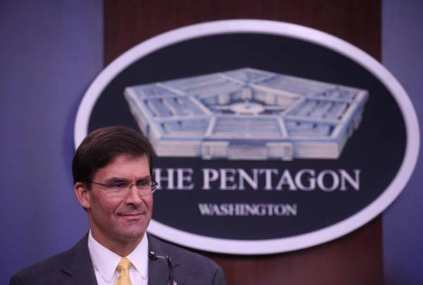 Bộ trưởng Quốc phòng Mỹ Mark Esper