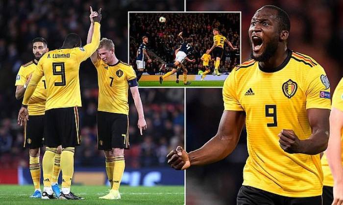 Romelu Lukaku đang thể hiện phong độ rất cao sau khi rời khỏi MU. (Ảnh: Daily Mail)