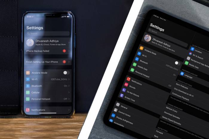 Hướng dẫn bật Dark Mode trên iOS 13 sau khi lên đời