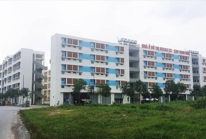 Nhà ở xã hội Becamex dành cho người thu nhập thấp ở tỉnh Bình Dương Ảnh: Văn Minh