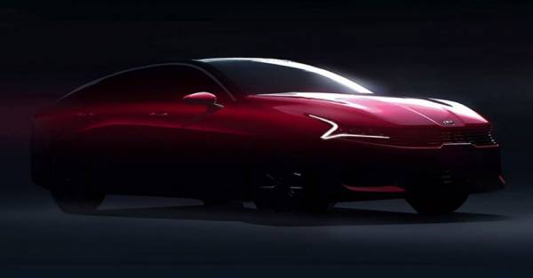 Kia đã tiết lộ những bản phác thảo đầu tiên của K5 thế hệ tiếp theo - còn được gọi là Optima