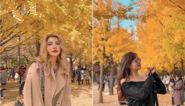 Giới trẻ thi nhau check-in đảo Nami.