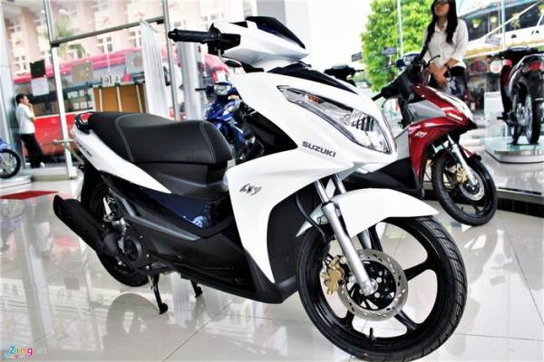 Impulse là mẫu xe tay ga 125 cc duy nhất của Suzuki Việt Nam. Ảnh: Minh Anh.