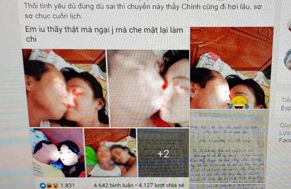 Xuáº¥t hiá»‡n hÃ¬nh áº£nh â€˜nÃ³ngâ€™ cá»§a tháº§y giÃ¡o dáº¡y toÃ¡n lÃ m ná»¯ sinh cÃ³ báº§u