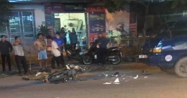 Hiện trường vụ TNGT. (Ảnh: FB HBHB)