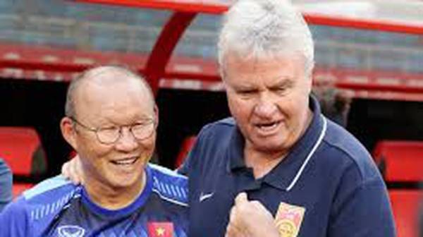 Thành tích nghèo nàn ở các trận đấu giao hữu trước vòng loại, trong đó có trận thua 0-2 trước U22 Việt Nam đã trở thành “giọt nước tràn ly” khiến HLV người Hà Lan mất việc. Ảnh AP.