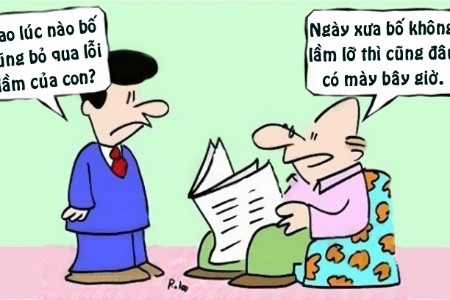 Con trai bàng hoàng khi ông bố bỗng nhiên... vị tha