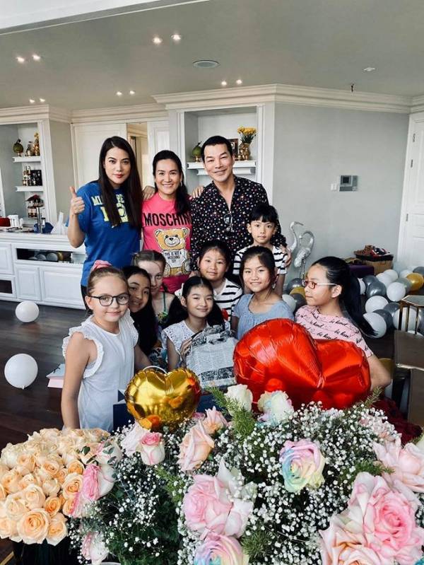 Trần Bảo Sơn và Trương Ngọc Ánh cùng tổ chức sinh nhật cho con gái.