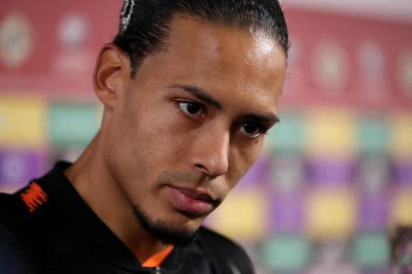 Van Dijk rút lui khỏi đội tuyển Hà Lan vì lí do cá nhân. Ảnh: Getty.