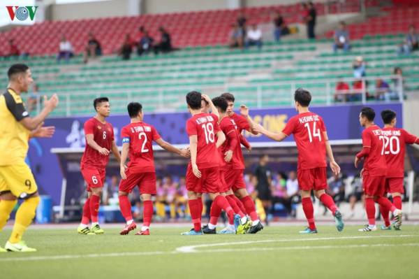 U22 Việt Nam khởi đầu thuận lợi với thắng lợi 6-0 trước U22 Brunei ở trận ra quân SEA Games 30.