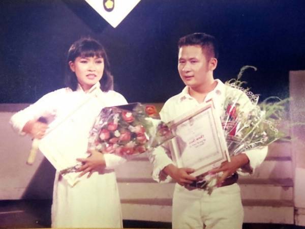 Phương Thanh và Bằng Kiều thời mới nổi tiếng.