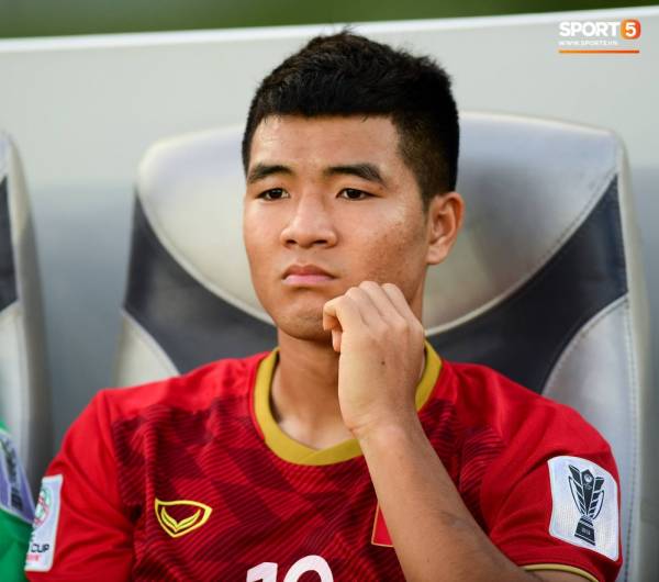 Tiền đạo Hà Đứс Chinh. (Ảnh: Sport5)