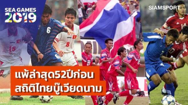 Trang SiamSport chạy dòng tít “Sau 52 năm chúng ta mới bị loại bởi Việt Nam“.