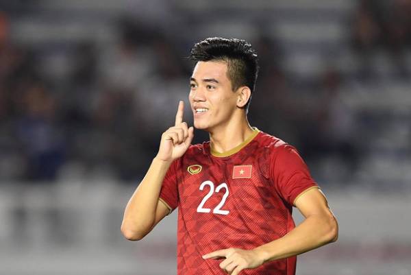 Tiến Linh mở màn cho chiến thắng giòn giã của U22 Việt Nam.