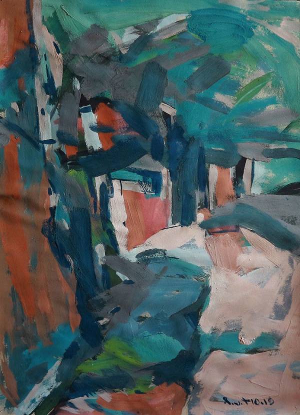 Triển lãm tranh Bột màu của họa sĩ Lương Văn Tiến