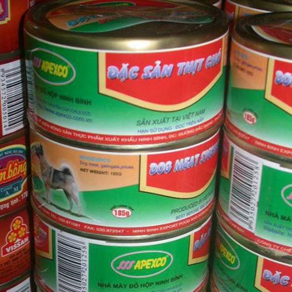 Hình ảnh sản phẩm thịt chó lan truyền chóng mặt trên mạng xã hội