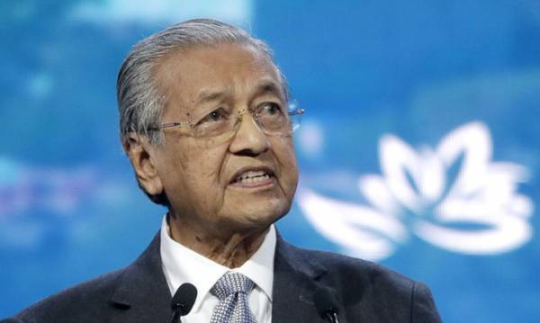 Thủ tướng Malaysia Mahathir Mohamad phát biểu tại Diễn đàn Kinh tế phương Đông ở thành phố Vladivostok, Nga ngày 5.9.2019